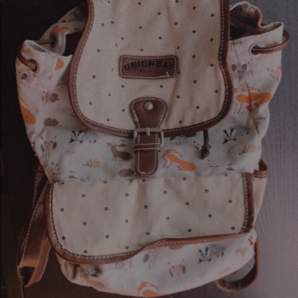 Animal print small bag